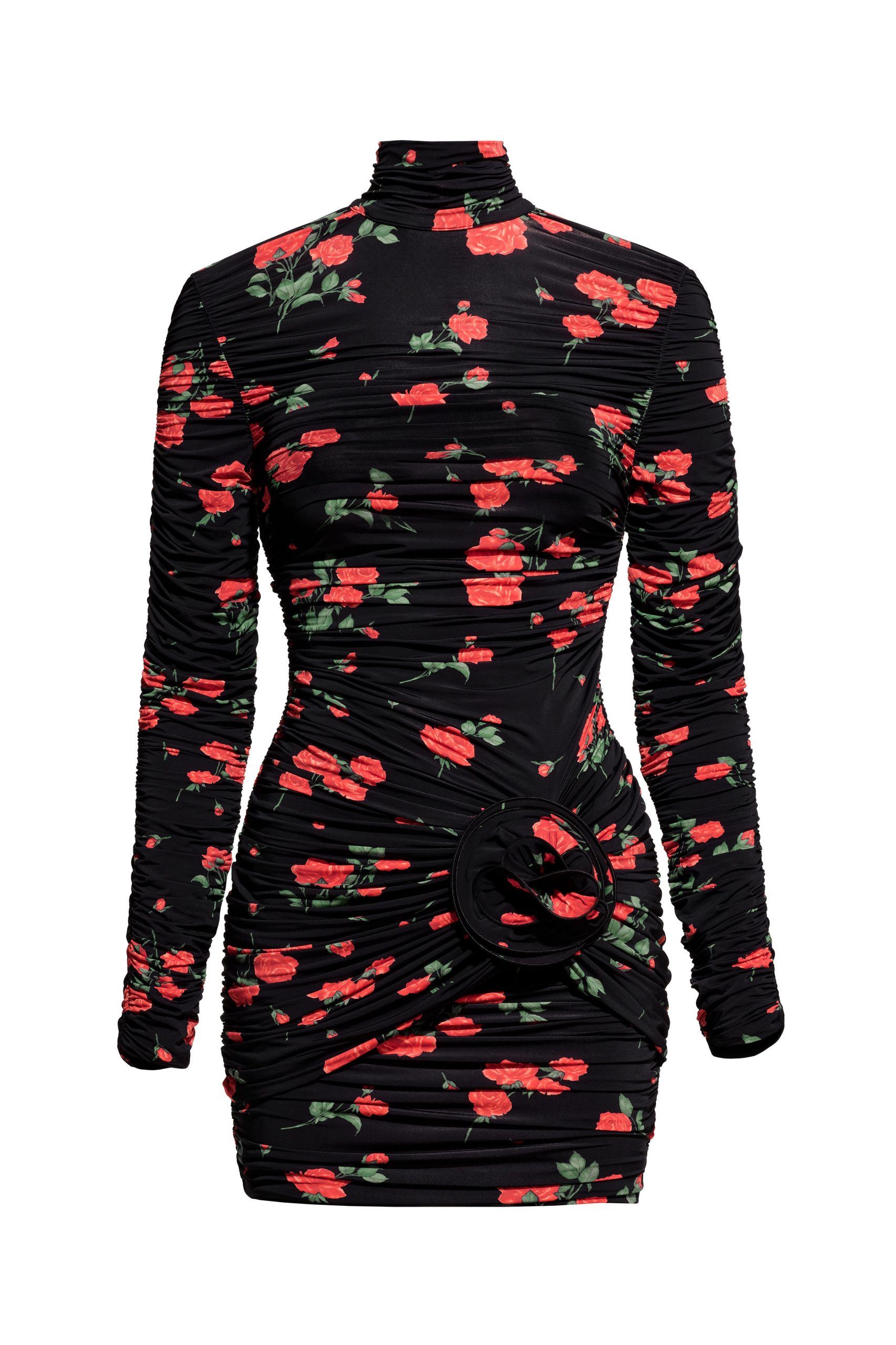 LA BOUTIQUE ELEGANTE Dalia? - Women's Pleated Dress with Color Blocks - Image 2